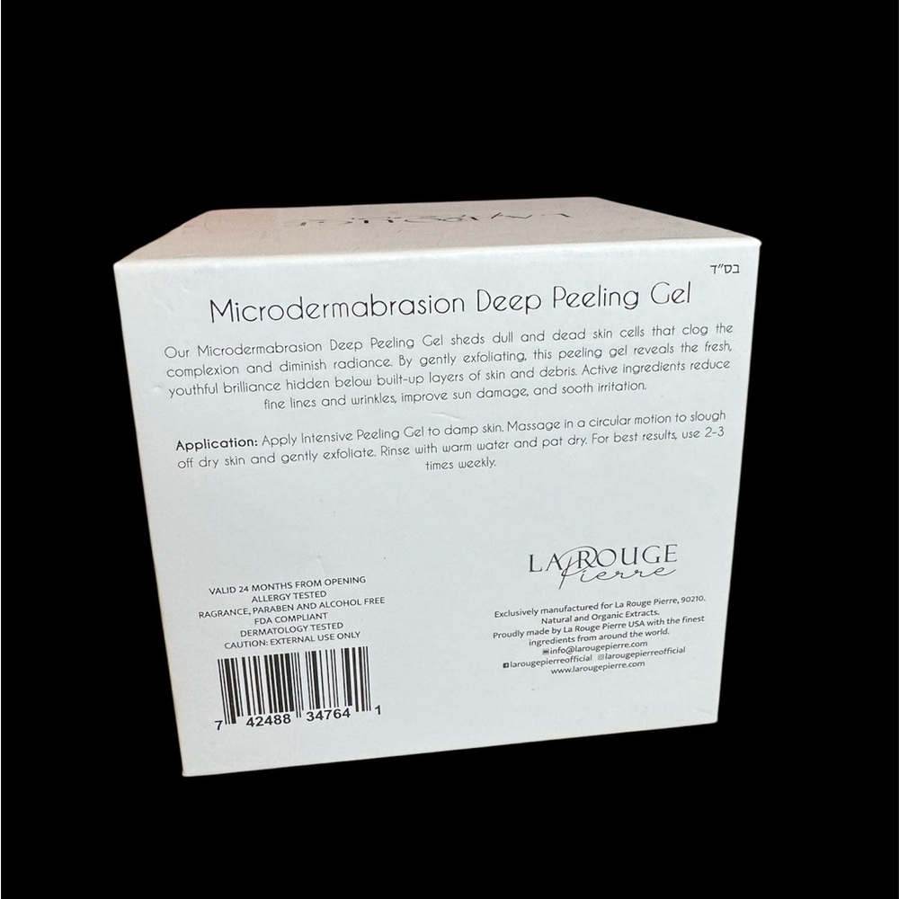 La Rouge Pierre Crystal Collection Microdermabrasion Deep Peeling Gel mysterybox - Picture 4 of 5